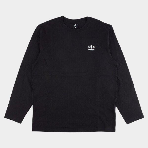 エッセンシャルベーシック長袖Tシャツ UQ121CRL19 BLK