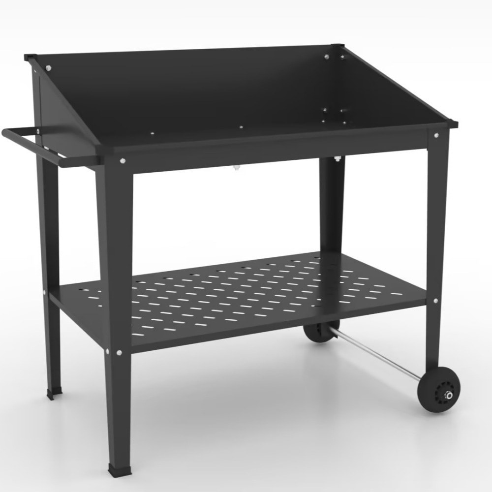 【2点購入で150OFF】【夏日限り激安SALE】ガーデンラック フラワーラック 2段 植物用 盆栽用 置き配 キャスター付き