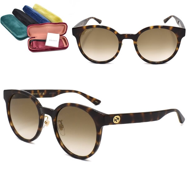 サングラス GG1339SK-003 サングラス アジアンフィット メンズ レディース ユニセックス ハバナ ブラウングラデーション