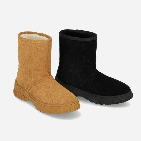 軽量クッションパー起毛ウール女性ブーツ2XWA77X-GN