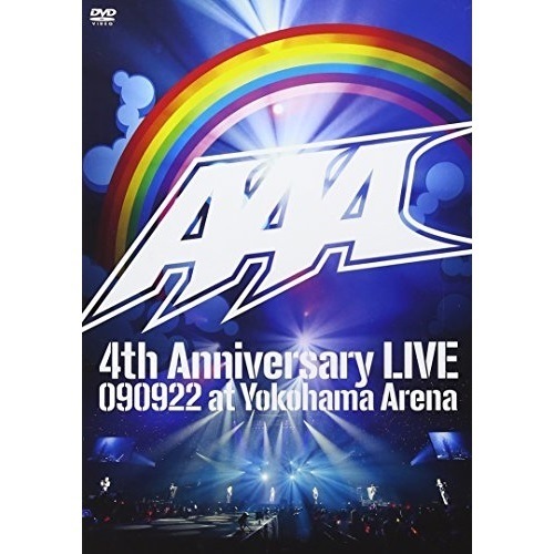 AAA ／ AAA 4th Anniversary LIVE 090922 at Yokoh.. (DVD) AVBD-91756