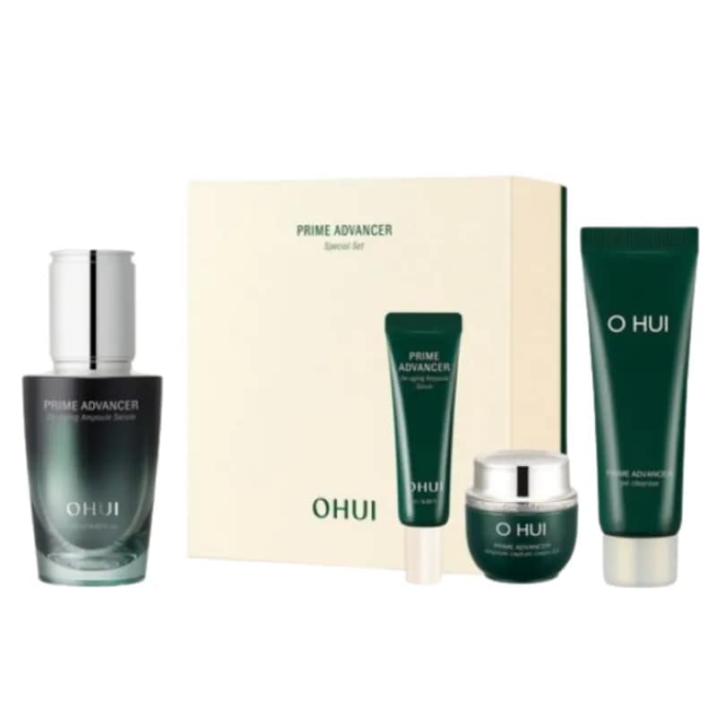 プライム アドバンサ ディーエイジング アンプルセラム 20ml+10ml+クリーム 7ml+クレンザー 40ml セット / PDRN セラム ギフトセット