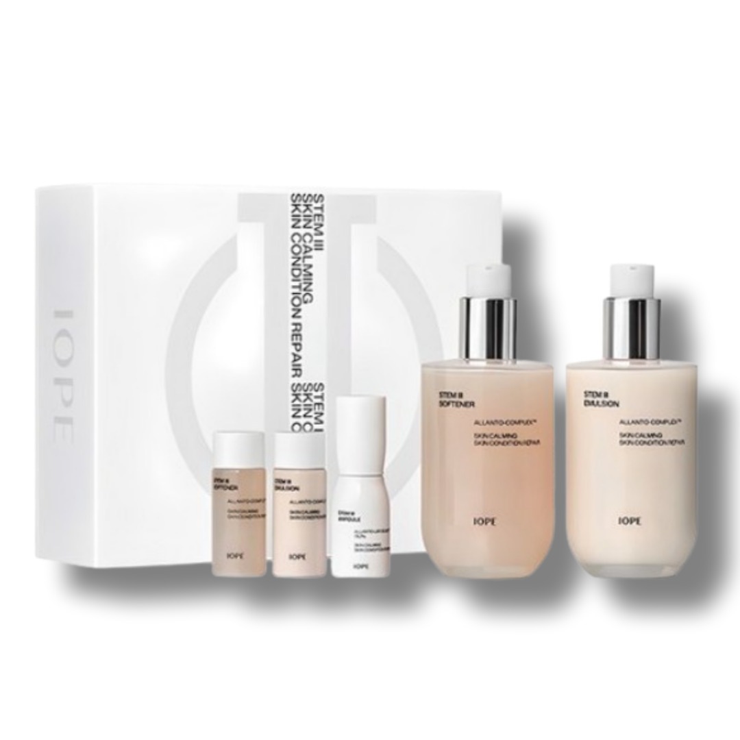 [セット] ステム3 ソープナー 150ml + 15ml + エマルジョン 150ml + 15ml + ステム3 アンプル 10ml