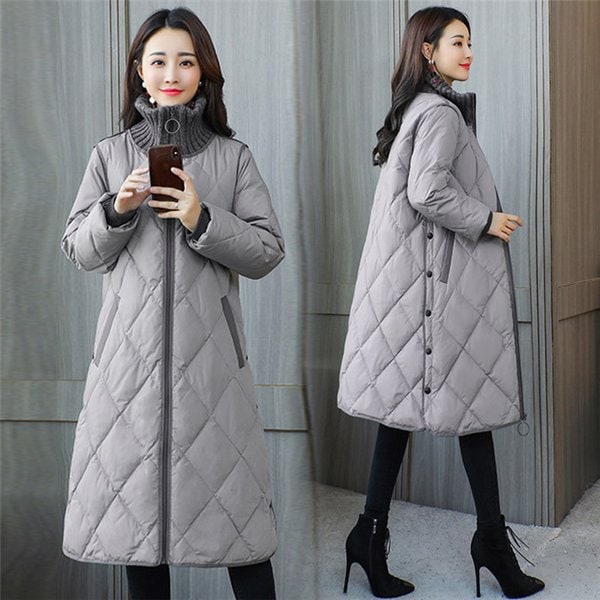 ロング中綿コート コート レディース 冬 アウター ロング丈 ロングジャケット 中綿コート 立ち襟 ック 暖かい 体型カバー 大きいサイズ ロング丈 防寒