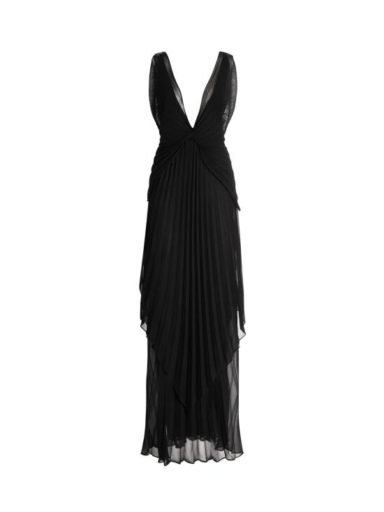 GENNY Women Long Skirts 80AJO481 00345899 BLACK