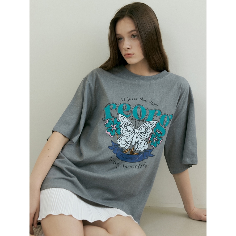 レボルグフラビンテージバタフライ T シャツ G