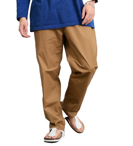 [リー] イージーパンツ Fleeasy デニムパンツ チノパン 男女兼用 LM5807 ベージュ Free Size