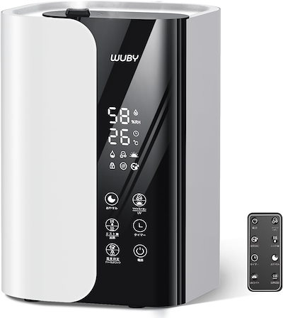 加湿器 大容量 卓上 加湿器 ハイブリッド式 超音波式 加熱式 湿度調整