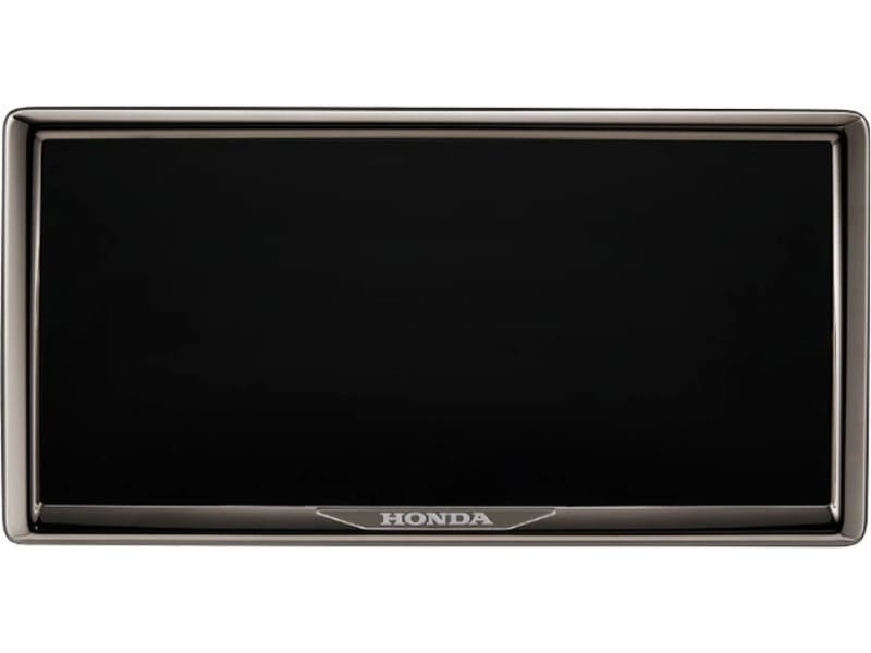 ホンダ ライセンスフレーム ＋ ナンバープレートロックボルト ダーククローム調メッキ 08Z01-PD1-000K