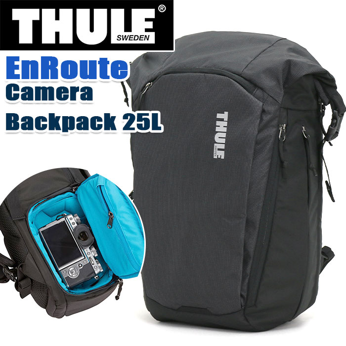 リュック THULE スーリー 正規品 リュックサック デイパック カメラバッグ カメラリュック 街 男性 おしゃれ ENROUTE L DSLR BP