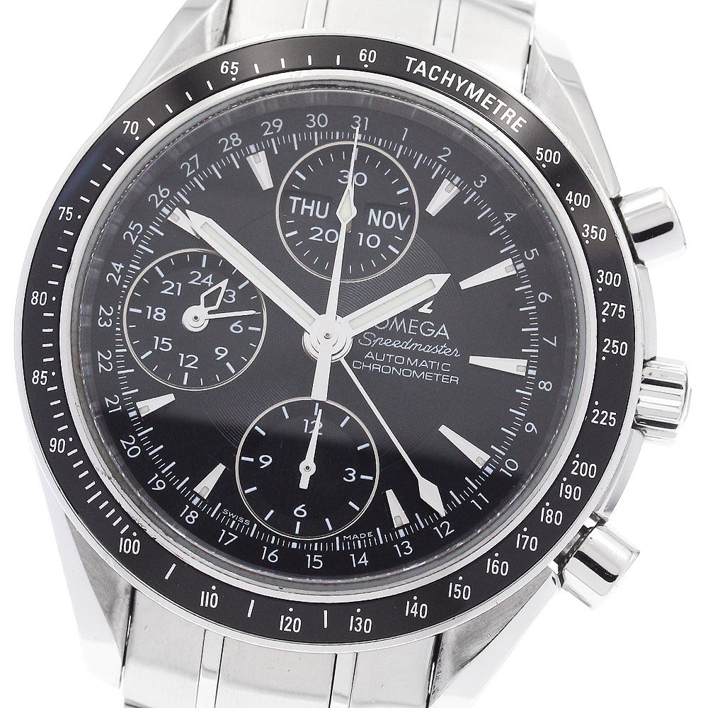 オメガ OMEGA 3220.50 スピードマスター トリプルカレンダー 自動巻き メンズ 保証書付き_886740【中古】