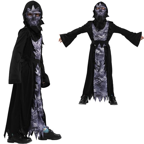 バンパイア キッズ コスプレ 男の子 ハロウィン 悪魔 発表会 ジュニア 伯爵 衣装 子供用 仮装 子供 ヴァンパイア 吸血鬼 マント ブラック 舞台衣装 ハロウィン衣装 クリスマス 余興 イベン