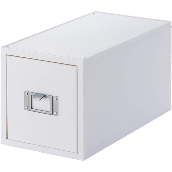 [2個セット] 吉川国工業所 Like-it CDファイルボックス オールホワイト LM-30 （CDケース）