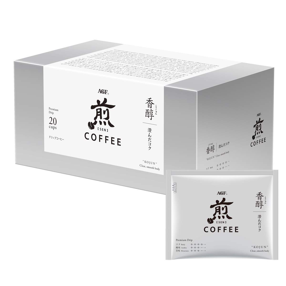 煎 レギュラーコーヒー プレミアムドリップ 香醇 澄んだコク 20袋 ドリップコーヒー