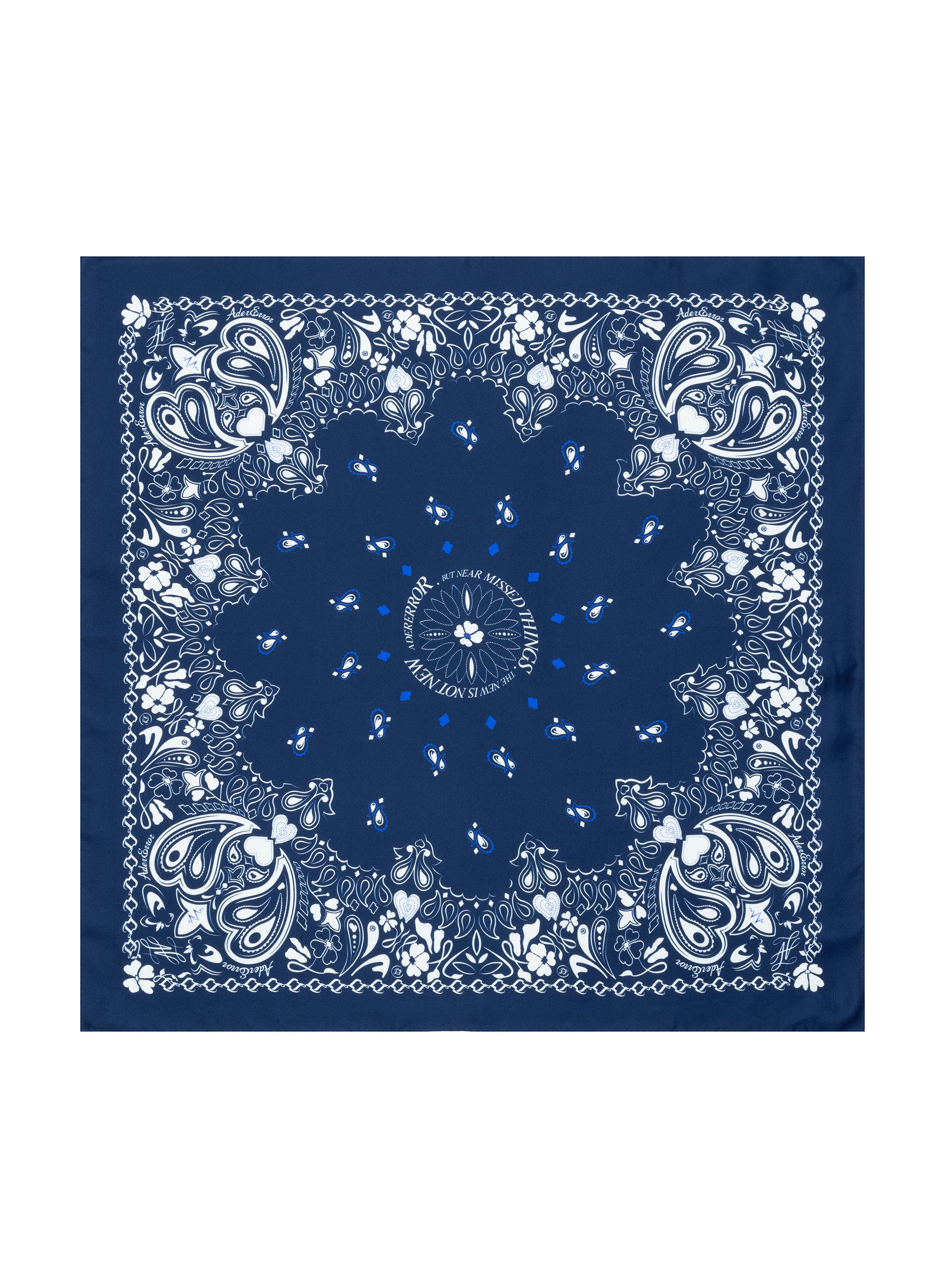 【ADERERROR】BANDANA PRODUCT.143 : BLUE