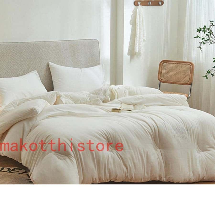 かけ布団 シングル 洗濯可能 ダブルサイズ 寝汗吸収 肌掛け布団 通気性いい かけ布団 ダブル ふんわりとろける肌触り 掛けぶとん ふとん 抗菌防臭 肌かけ布団