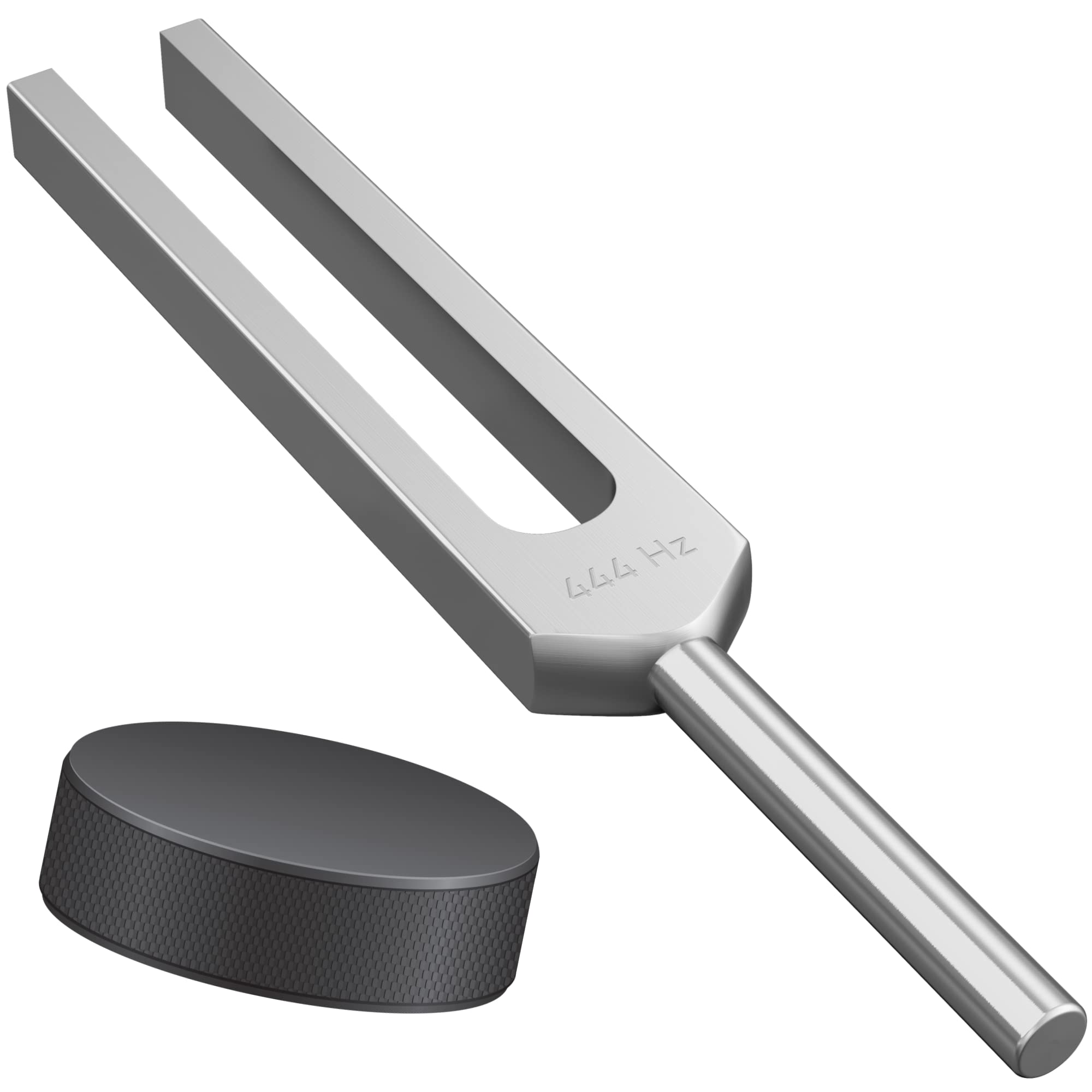 ARCHETYPE BRANDS 444Hz チューニングフォーク サウンドヒーリングと瞑想用 ホッケーパックアクティベーター付き