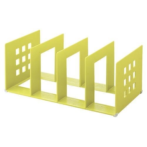 （まとめ買い）仕切ラック[xL]黄緑 A-7322-6 00023687 [x3]