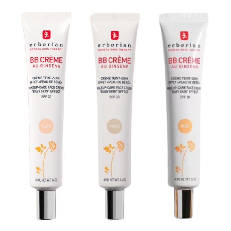 BBクリーム 3種 (アイボリー/ クレア/ ヌード) SPF20 40ml