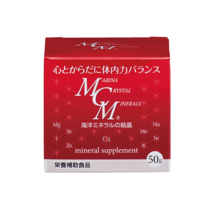 マリーナクリスタルミネラル粉末 50g 海洋ミネラル （粉末タイプ水に溶ける天然ミネラル） 株式会社 海洋化学