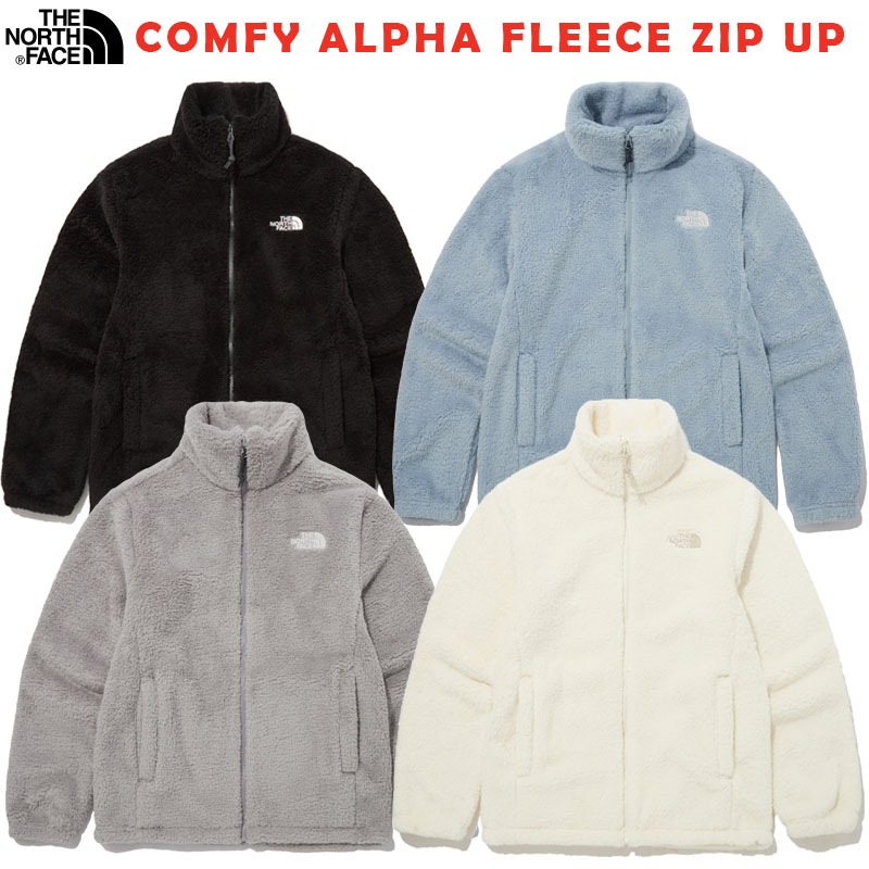 韓国正規品保証 関税負担なし NJ4FP57J NJ4FQ50J COMFY ALPHA FLEECE ZIP UPデイリー 基本 着装 男子 女子 人気 韓国 ファッション 男女共用 アウトドア