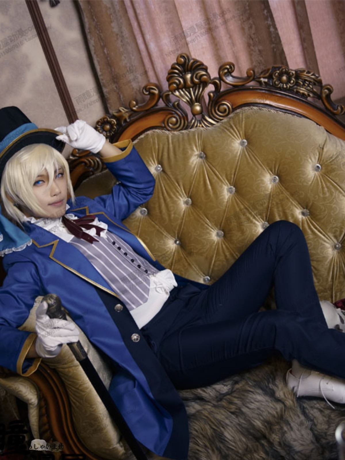 ESアイドルドリームフェスティバルティーパーティーティーパーティー英智コスプレ大統領コス