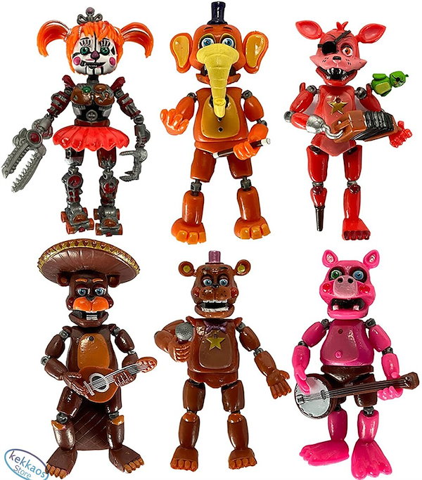Five nights at Freddy's 　フィギュア6体まとめ売り Five nights at Freddy's フィギュア6体まとめ売り