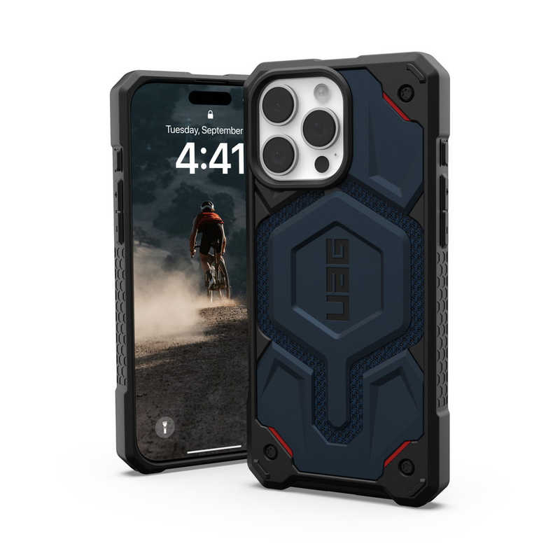 UAG　iPhone 16 Pro Max 耐衝撃ケース MAGSAFE対応 MONARCH PRO ケブラーマラード　UAG-IPH24LA-PMS-KM