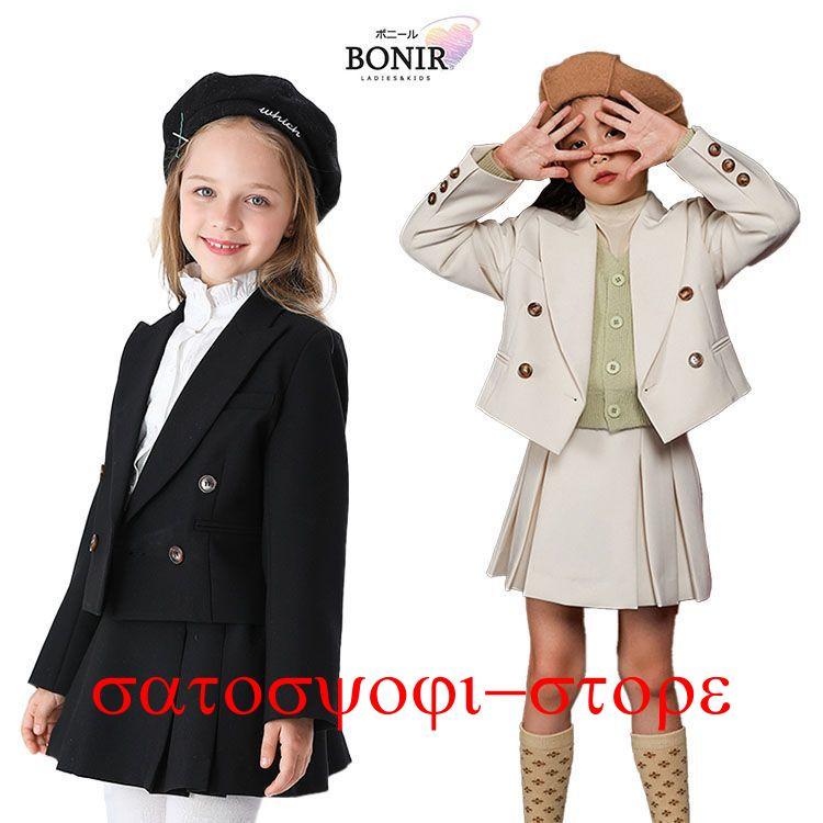 新作即納卒業式 スーツ 女の子 入学式 子供服 フォーマル セットアップ 卒園式 2点セット ブラウス ジャケット 卒服 入園式 韓国子供服 面接 発表会 卒園式 結婚式 お宮卒業式 スーツ