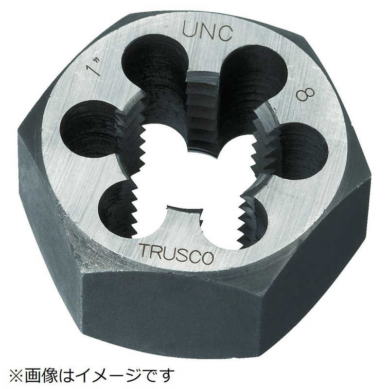 トラスコ中山 六角サラエナットダイス UNC7/8-9 TD678UNC9