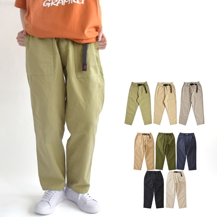 LOOSE TAPERED PANT ルーズテーパードパンツ テーパード ルーズシルエット ロングパンツ ボトムス パンツ クロップド丈 定番 コットン G103-OGT 9,636円