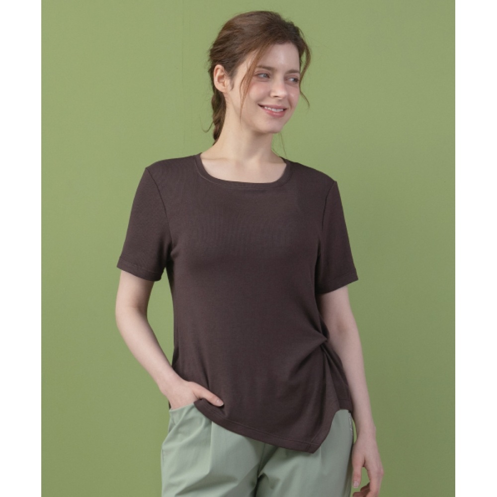 デュランリブタイディテールショートスリーブTシャツ DTF6S-3102 3カラー