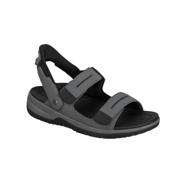 Orthofeet NEPTUNE GRAY WIDE OF11031W 8 26.0cm ハンズフリーシューズ