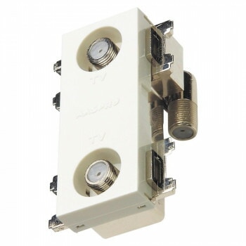 マスプロ電工 直列ユニット 2端子型/テレビ端子 2DWKT-SW-B