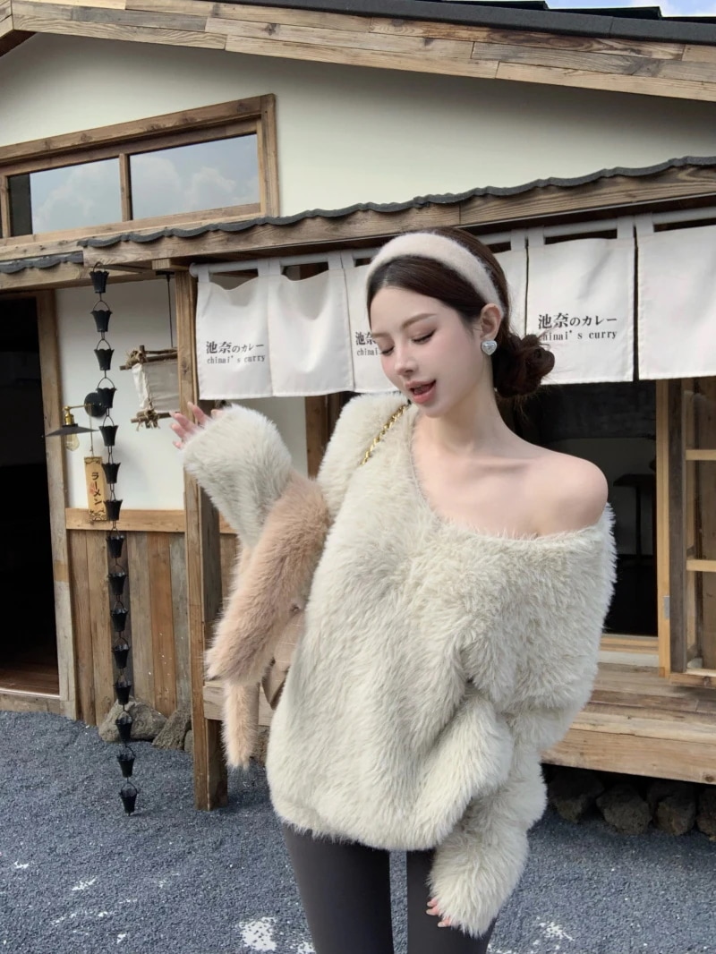 上品 ニットトップスプリントストリートコルシルエットファッション色っぽ女っぽカジュアル大人っぽ 秋冬 2025 韓国っぽ 長袖 サイズフェミニンゆったり レディースプルゆったり春 2WAY