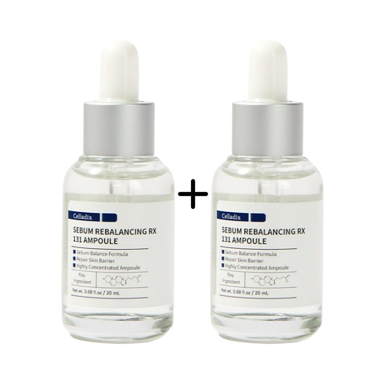 [1+1]セボム リバランス RX 131 アンプル 20ml/ニキビ/毛穴改善