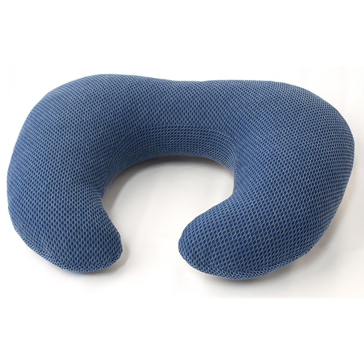 エンゼル ふっくら悠クッション ネイビ－ 1214 まくら クッション ポジショニング 介護 介護用品