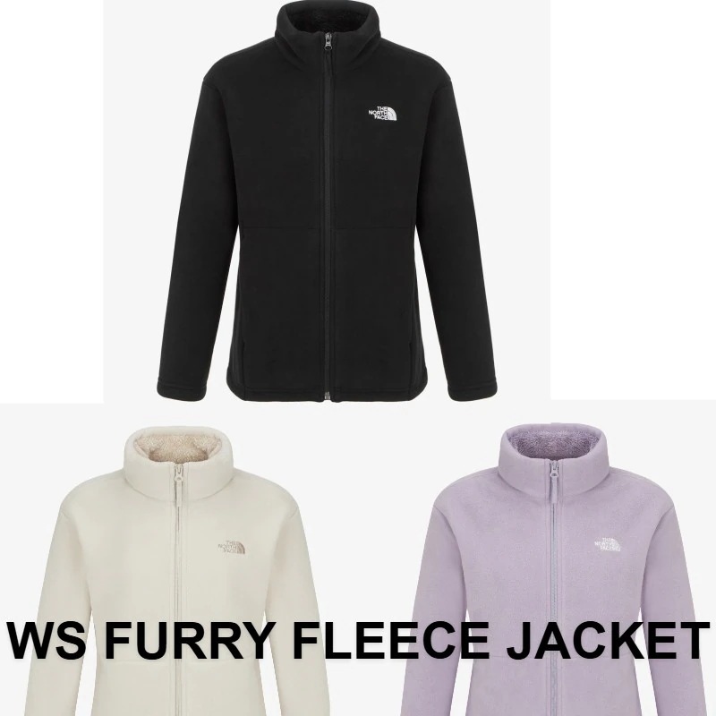 韓国正規品保証 関税負担なしNJ4FR80A WS FURRY FLEECE JACKETデイリー 基本 着装 男子 女子 人気 韓国 ファッション 男女共用 アウトドア