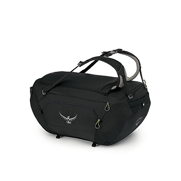 Osprey Packs Bigkit Duffel Bag， Anthracite Black， One Size 並行輸入品