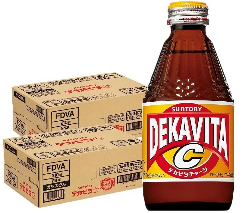 【送料無料】サントリー デカビタC 瓶 210ml2ケース/48本