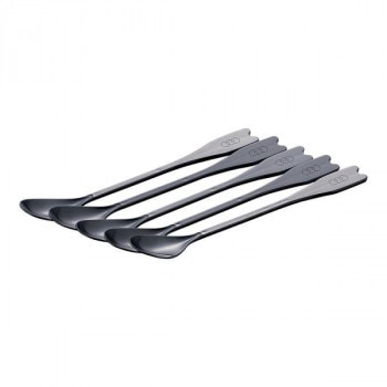 大黒工業　ロングマドラースプーン　（500本入）　黒　FST1902