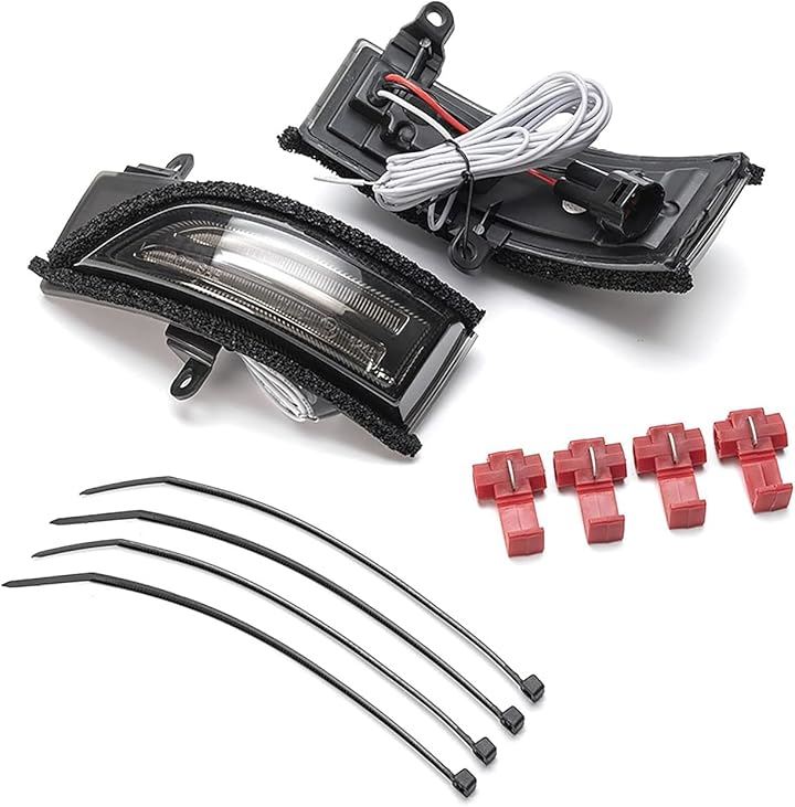 互換品 スバル SUBARU シーケンシャル ウインカー LED 流れる ドアミラー スモーク仕様 フォレスター SJ レヴォーグ VM レガシィ BM BN BS BR(透明)