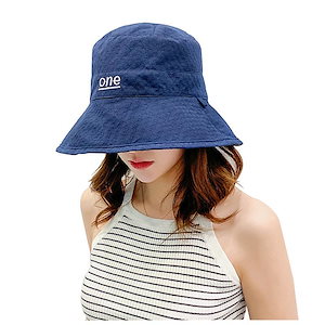 AB面 春 夏 帽子 レディース UV 紫外線カット つば広 自転車 あごひも付き 紐付き 麻ポリブリム ハット 日よけ 折りたたみ 飛ばない