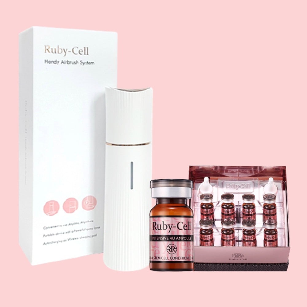 ルビセルアンプル1box +ハンディエアブラシセット