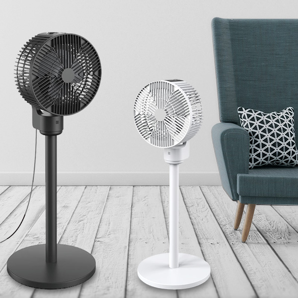 サーキュレーター 3Dサーキュレーター 上下90首振り 左右70首振り 3段階風量調節 7時間タイマー リモコン付属 タッチパネル