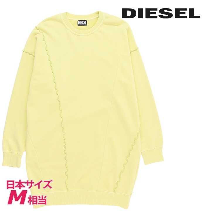 スウェットワンピース レディース D-ROBBIECUT ルーズシルエット 長袖 die-l-t-f4-6dt