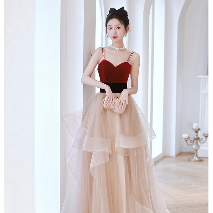 カラードレス 演奏会 カラードレス ワインレッド カラードレス 二次会 花嫁 二次会ドレス 結婚式 ブライダル 前撮り 演奏会ドレス 披露宴 コンサート イブニングドレス カクテルドレス パーティード