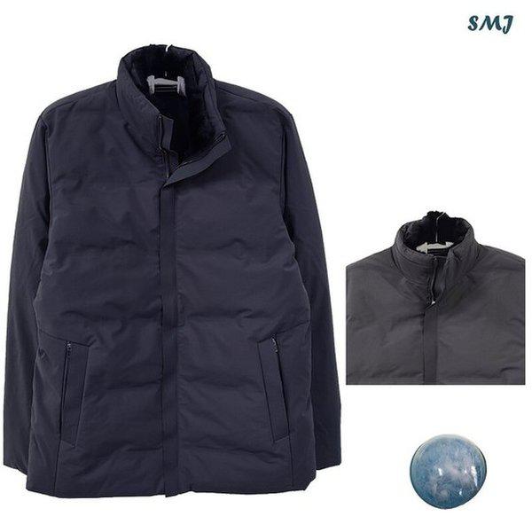 SMJ1677 メンズ シームレス ダックダウン パディング ジャンパー ミドルエイジ 男性 ジャンパー