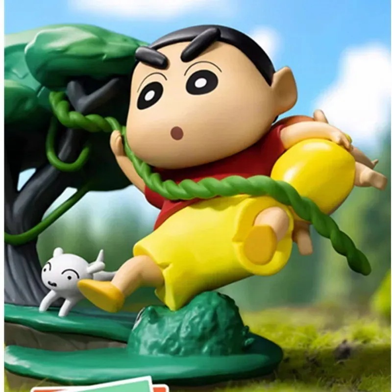 クレヨンしんちゃん名場面シリーズブラインドボックストレンディトイフィギュアデスクトップオーナメントモデル誕生プレゼント