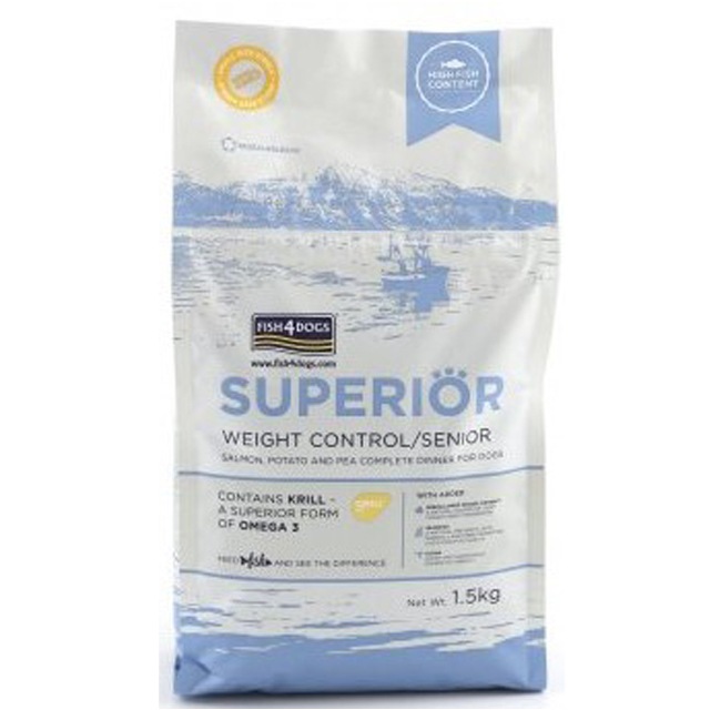 フィッシュ4 ドッグ スーペリア ウェイトコントロール 1.5kg